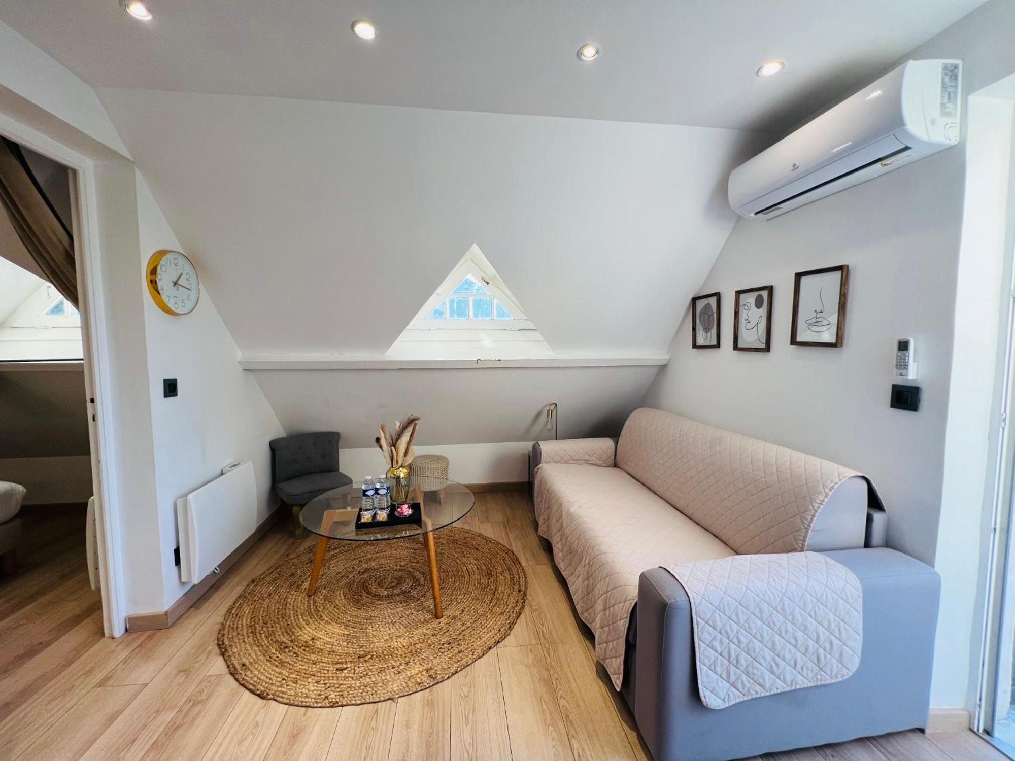 Superbe Appartement Avec Jardin Et Parking Prive Ris-Orangis Luaran gambar